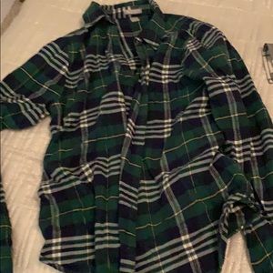 Green/Blue Flannel